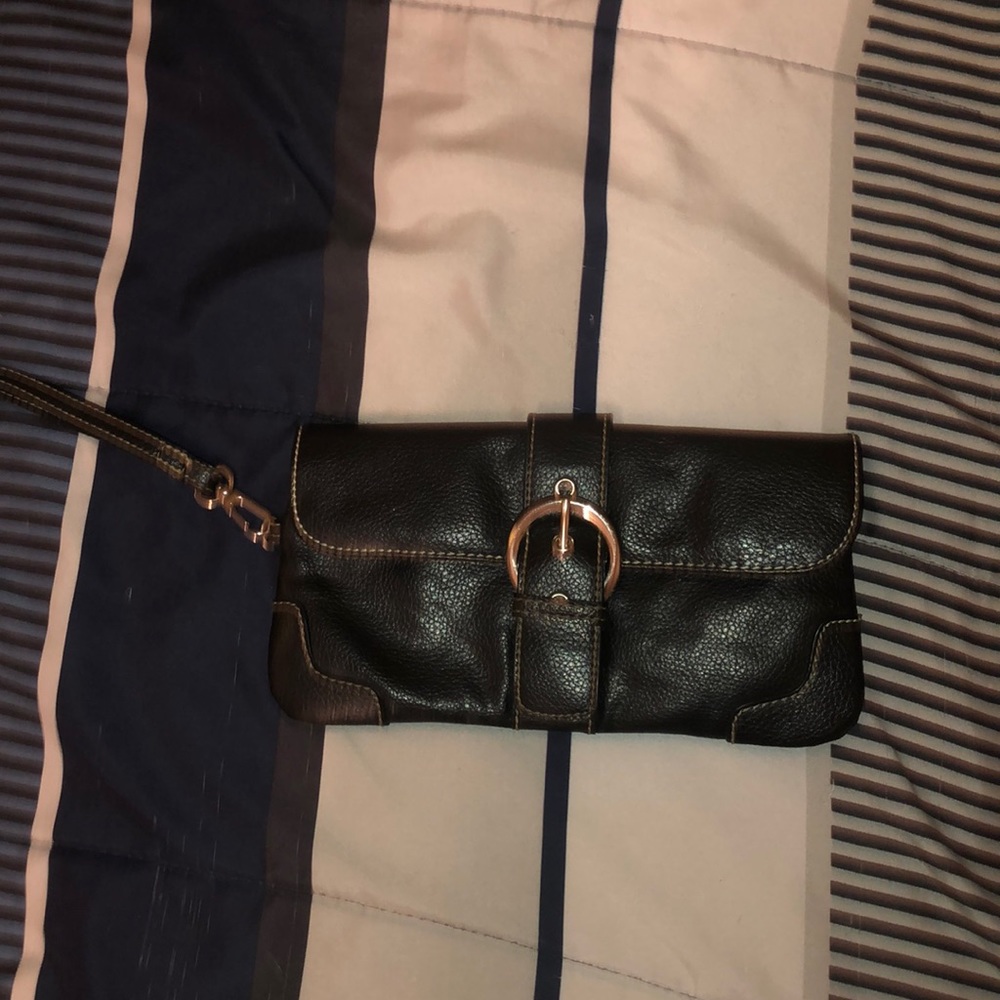 Black handbag